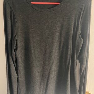 Express Charcoal Fitted Top
